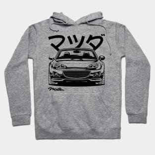 Miata MX-5 Line Art Hoodie